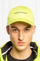 Καπέλο μπείζμπολ CKJ MONOGRAM CALVIN KLEIN JEANS πράσινο ασβέστη